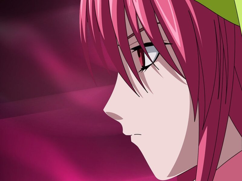 Anime Character with Pink Hair — Dramatic
