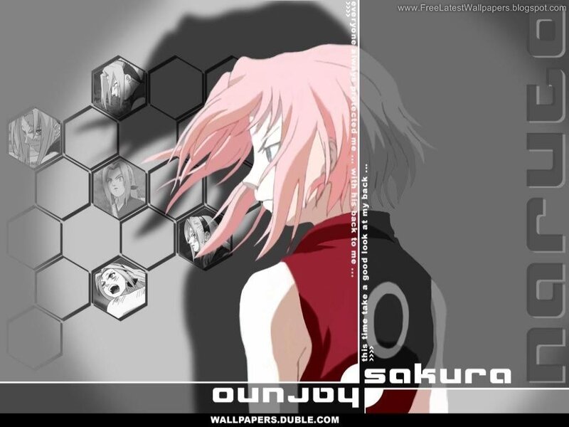 Anime Character with Pink Hair — Gray, Dramatic, Hexagonal Frames
