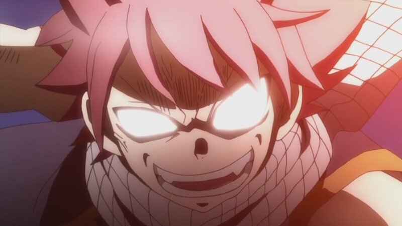 Anime Character with Pink Hair — Intense, Pink Hair, Glowing Eyes