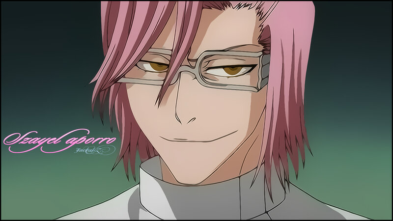 Anime Character with Pink Hair — Neutral, Glasses
