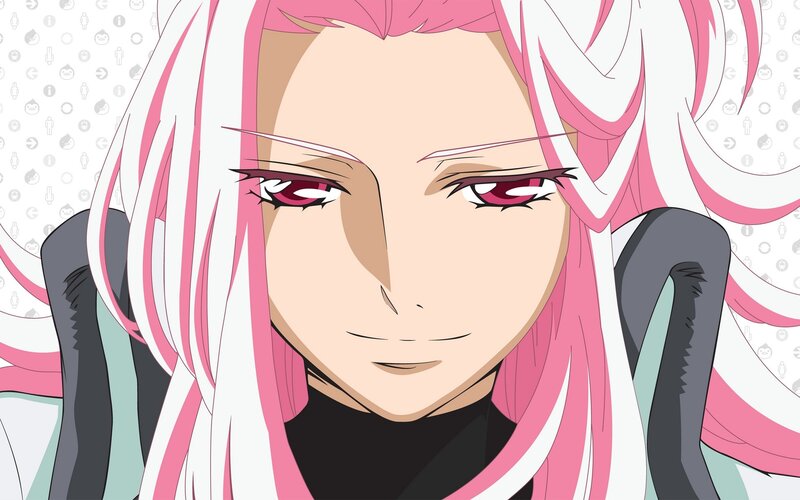 Anime Character with Pink Hair — Neutral, Pink Hair