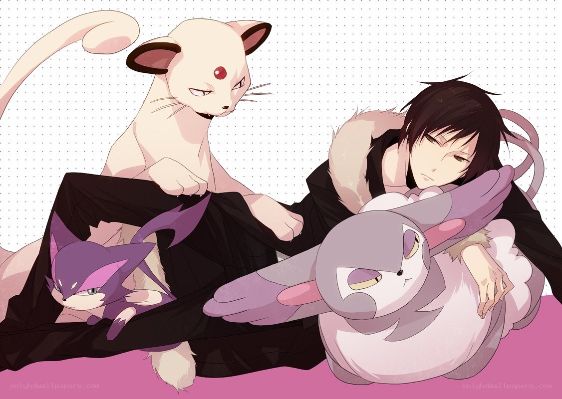 anime character with Pokémon