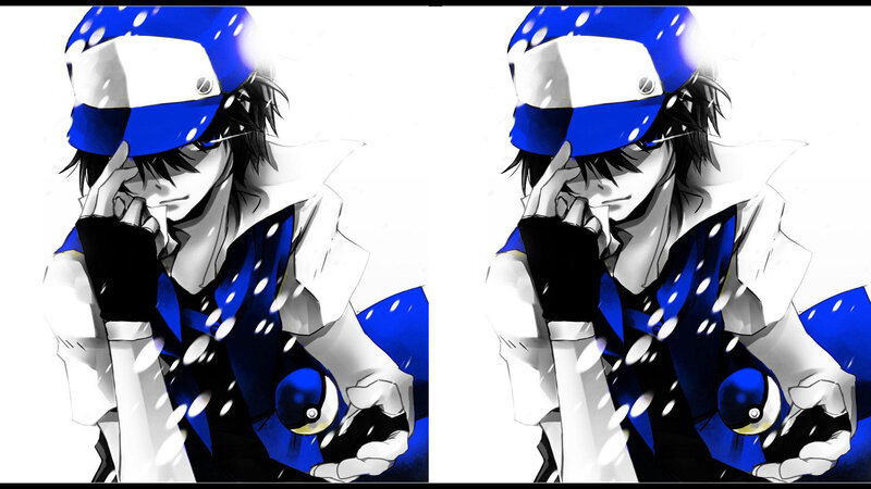 anime character with pokeball