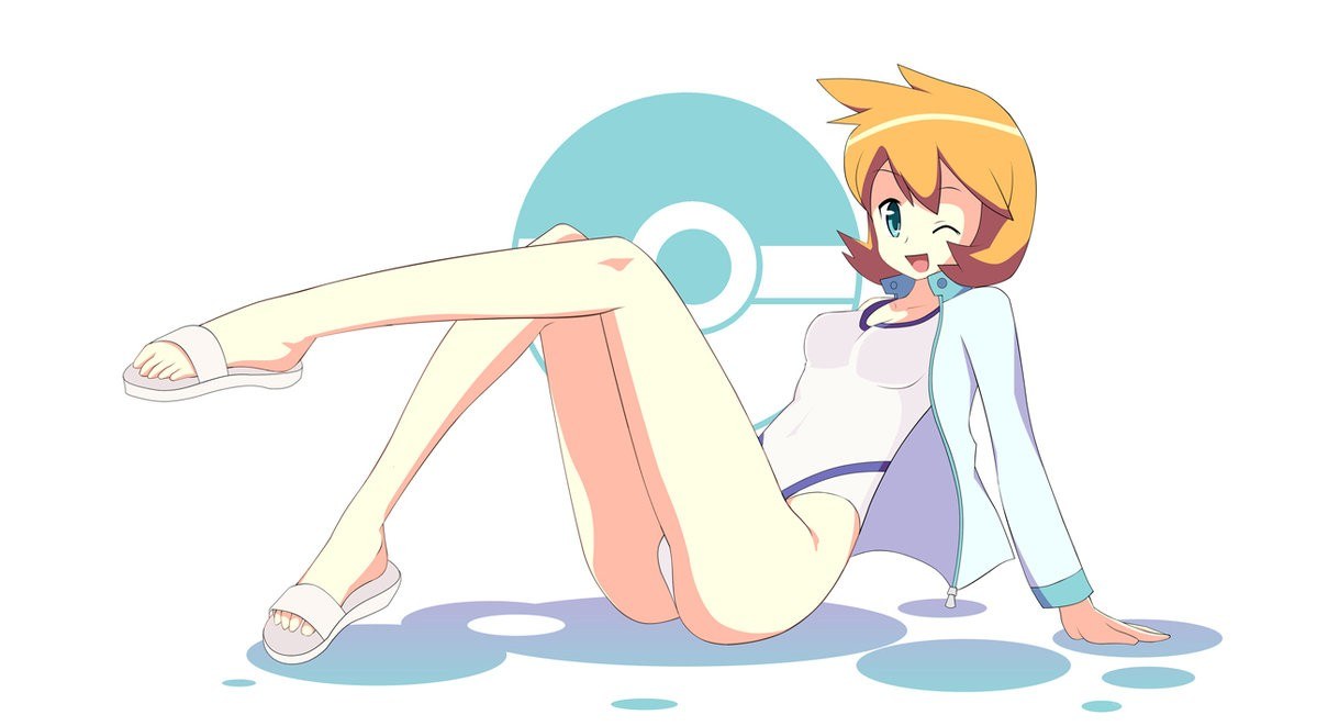 anime character with pokeball
