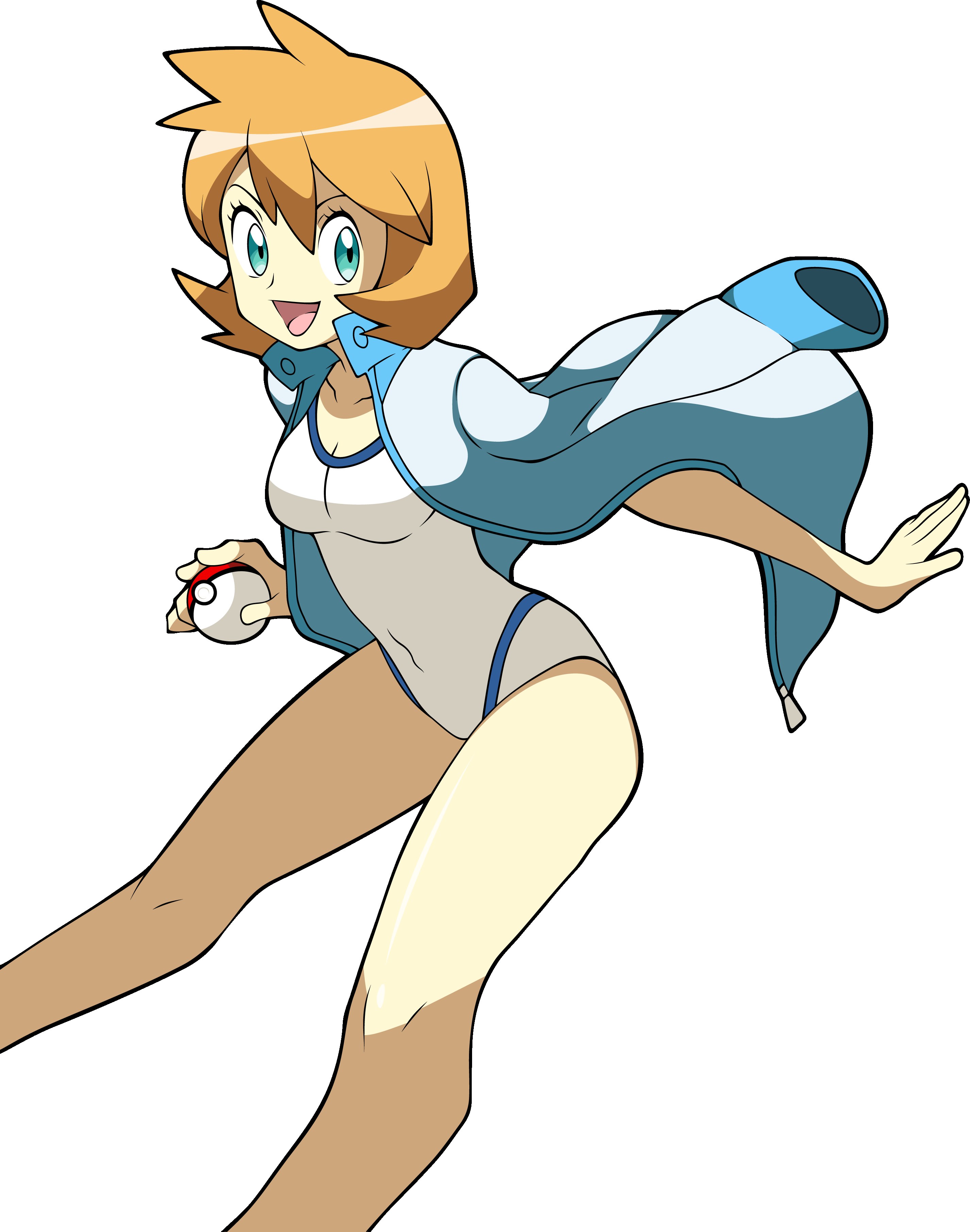 anime character with pokeball