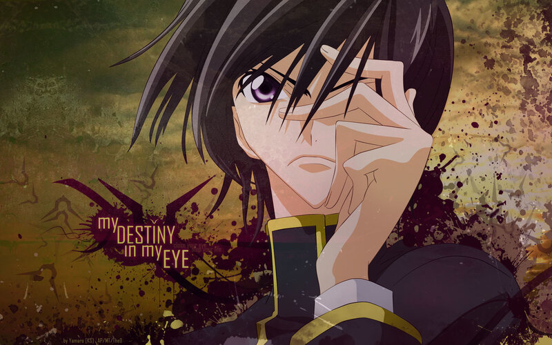 anime character with purple eyes