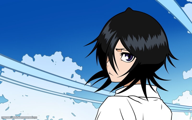 anime character with purple eyes