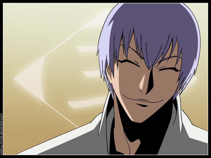 anime character with purple hair