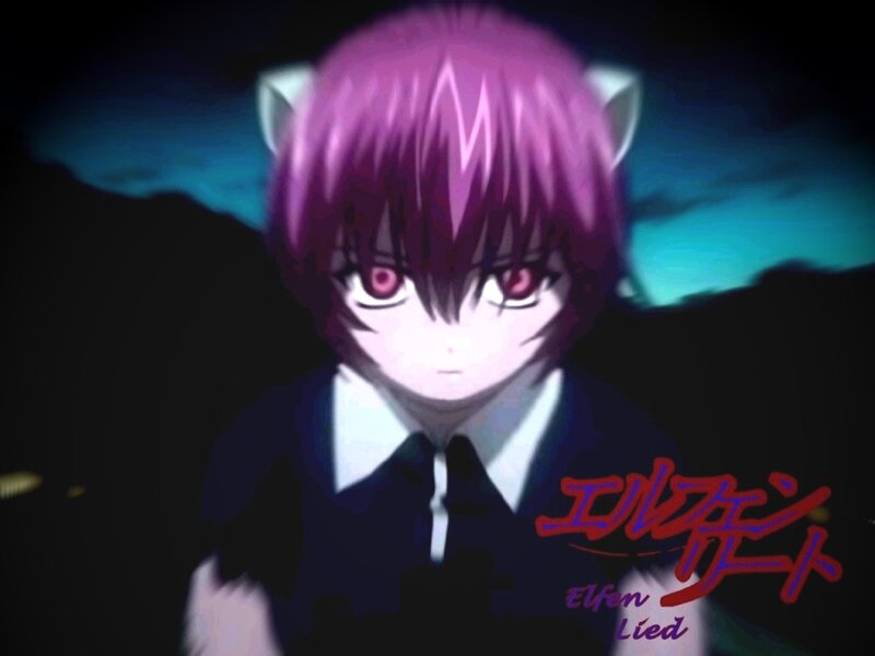 anime character with purple hair