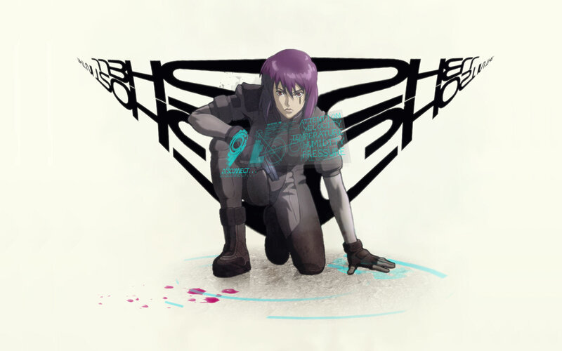 anime character with purple hair