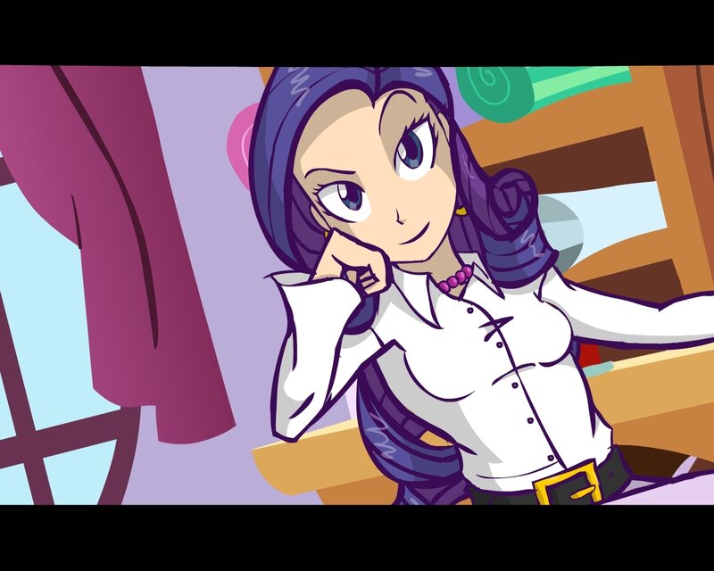 anime character with purple hair
