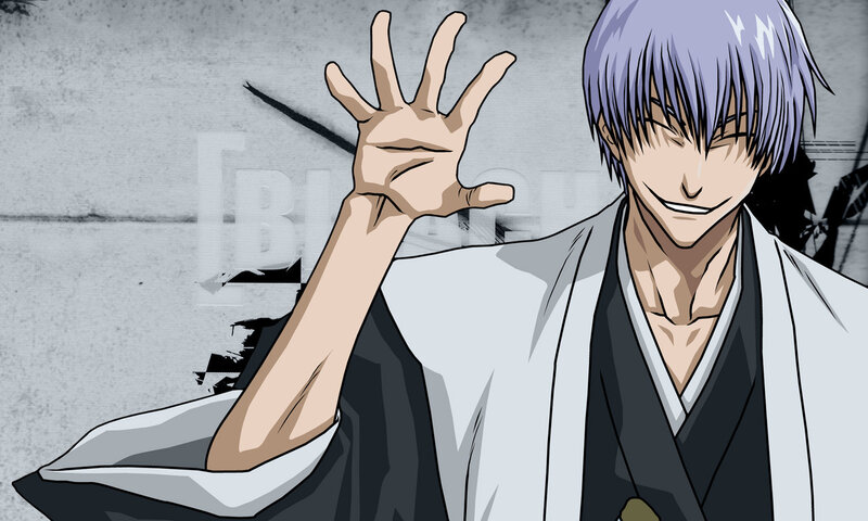anime character with purple hair