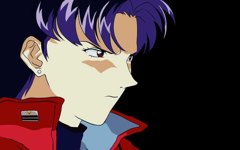 anime character with purple hair