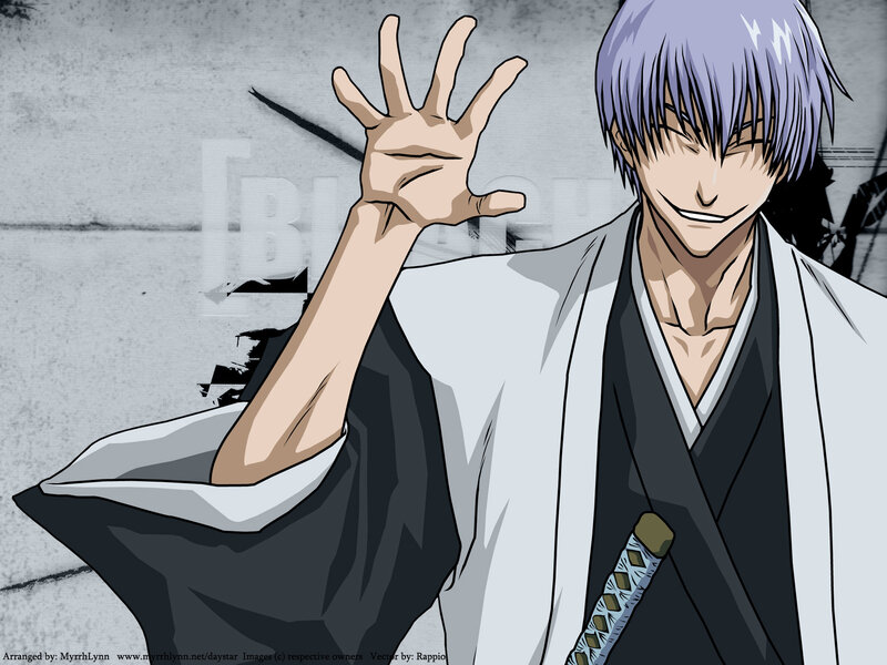 anime character with purple hair
