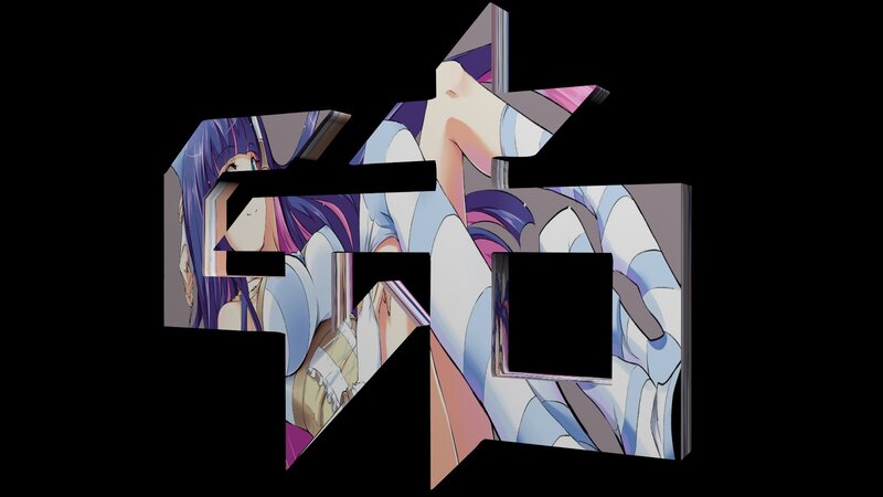Anime Character with Purple Hair — Dramatic, Digital Art, Anime Art