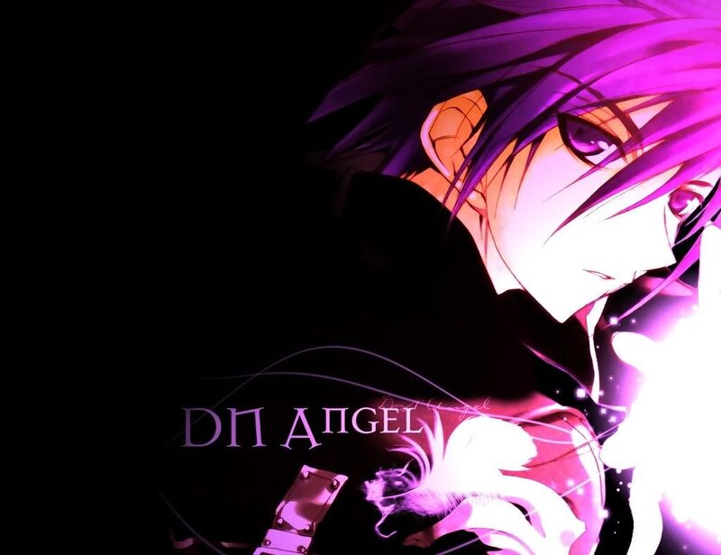 Anime Character with Purple Hair — Dramatic, Purple Hair