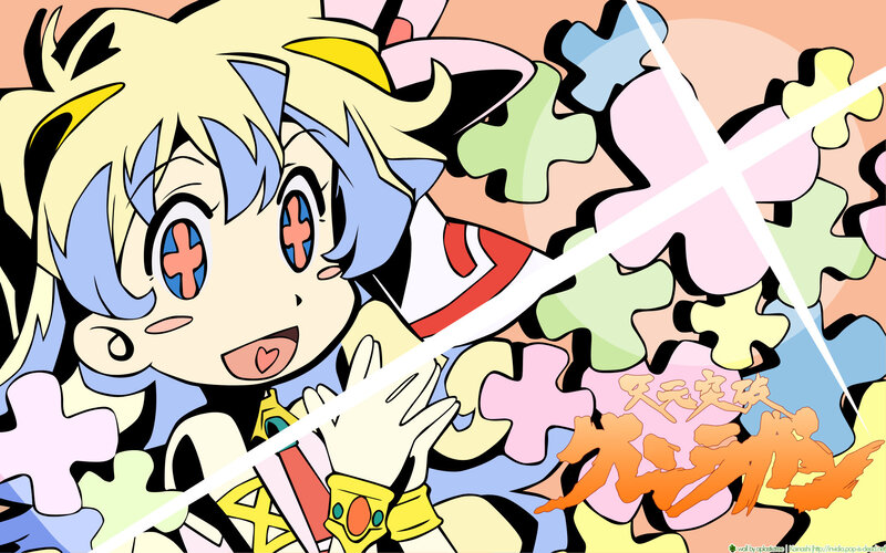 anime character with puzzle pieces