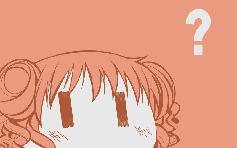 anime character with question mark