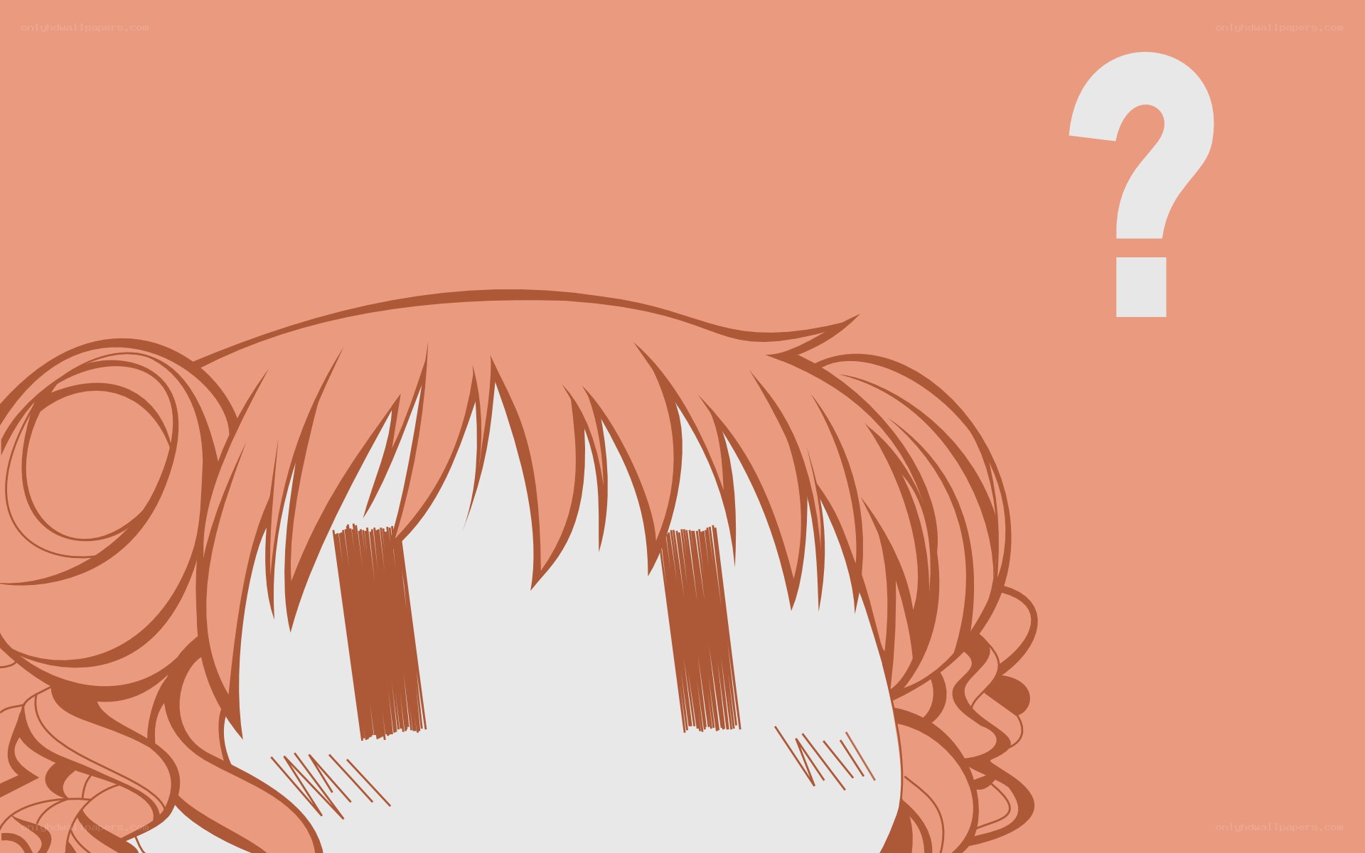 anime character with question mark