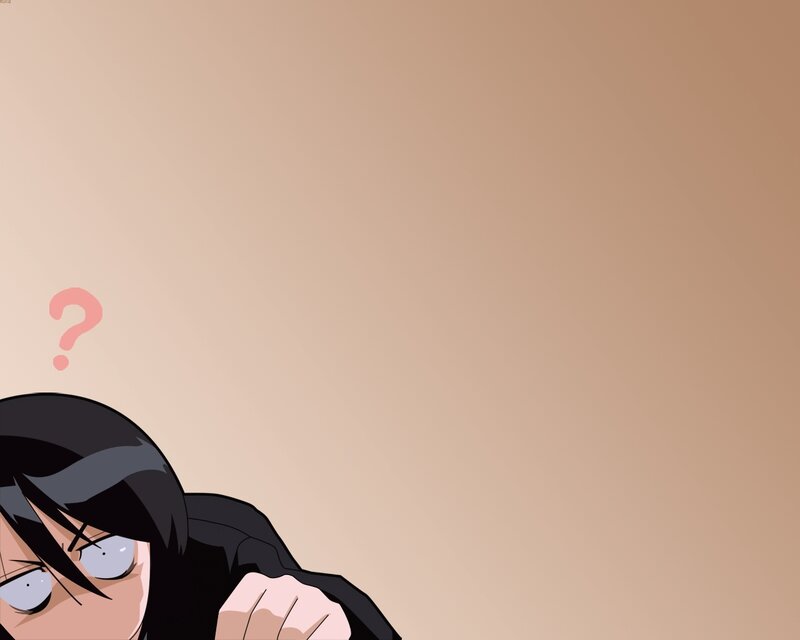 anime character with question mark