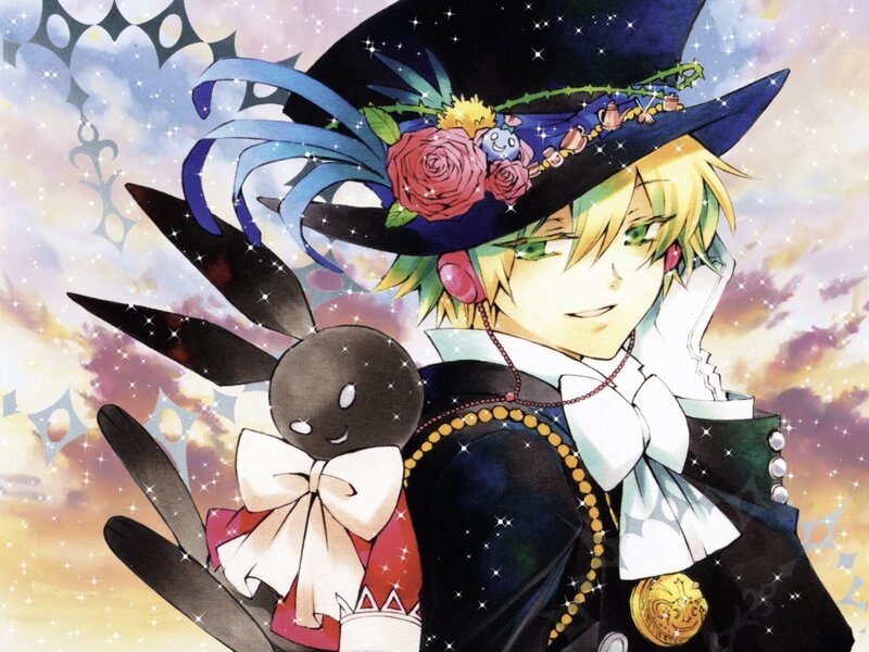 anime character with rabbit