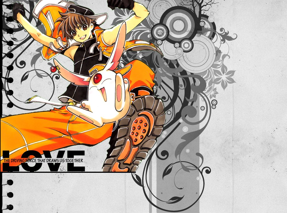 anime character with rabbit