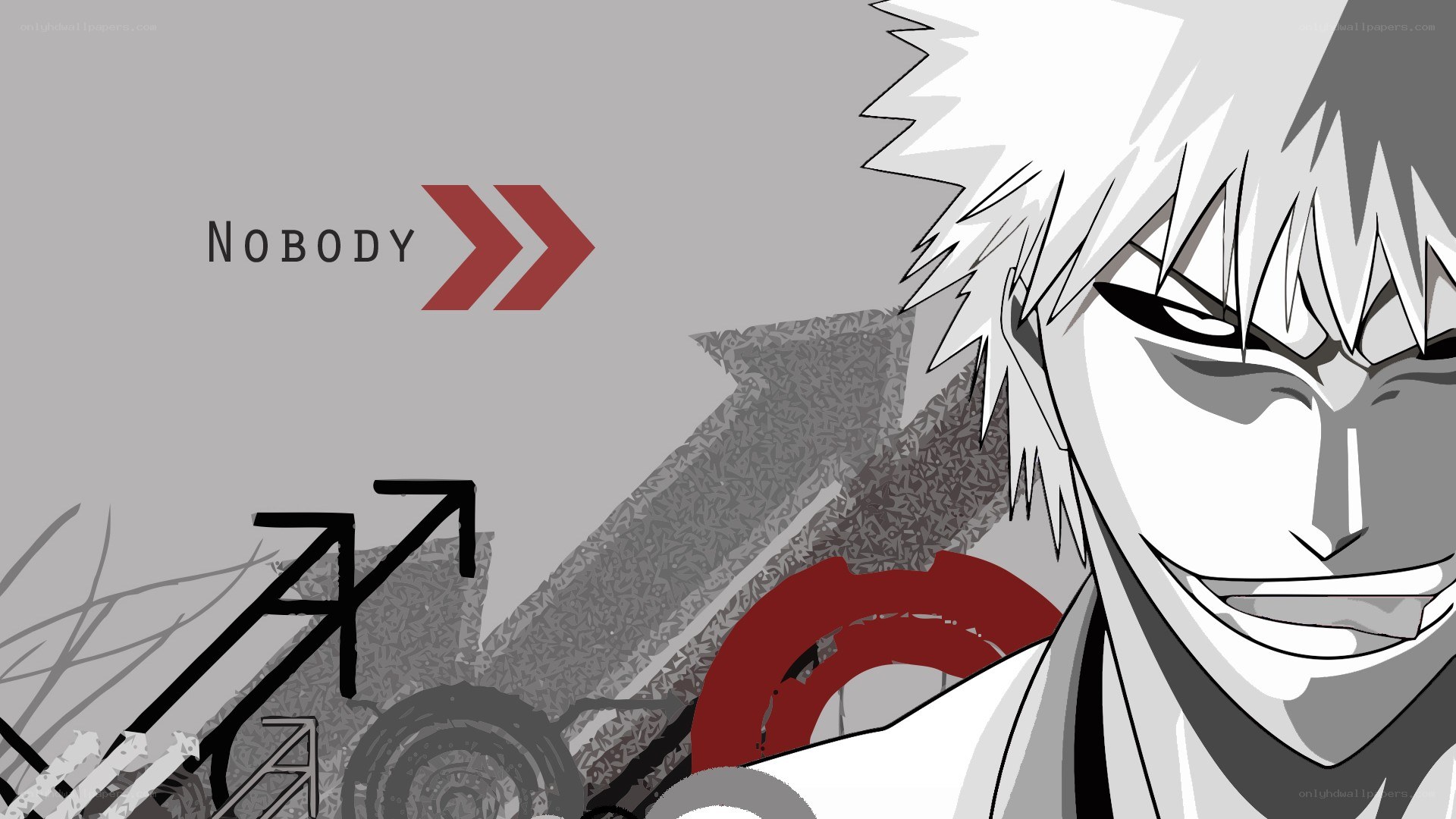 anime character with red accents