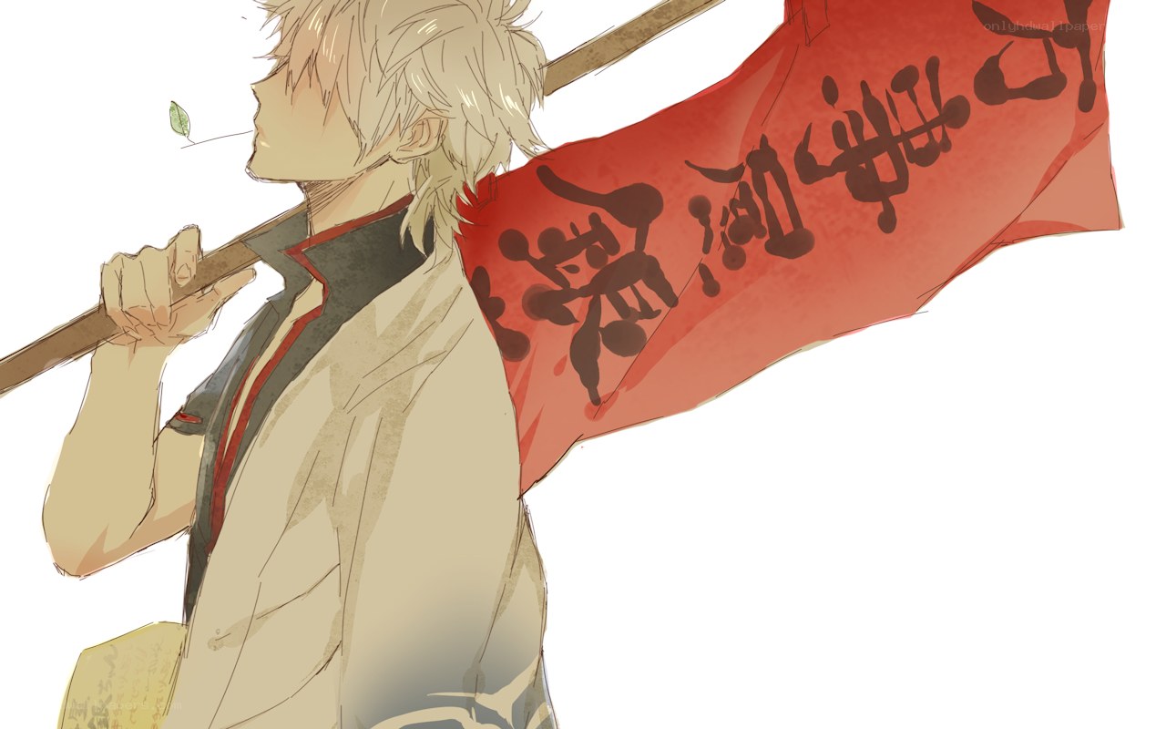 anime character with red banner