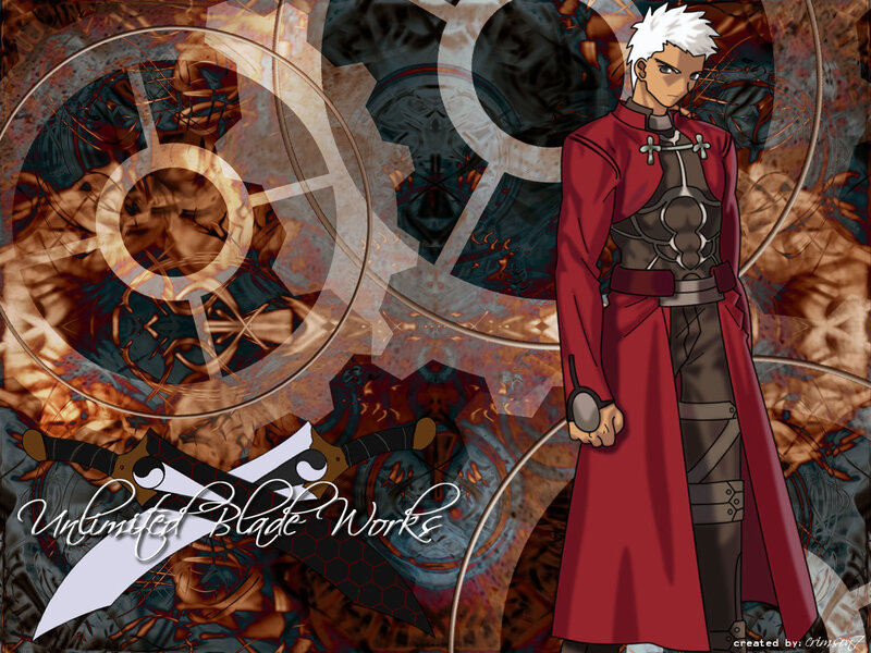 Anime character with red coat
