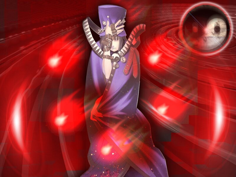 anime character with red energy