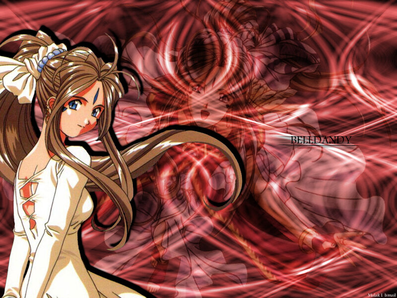 Anime character with red energy