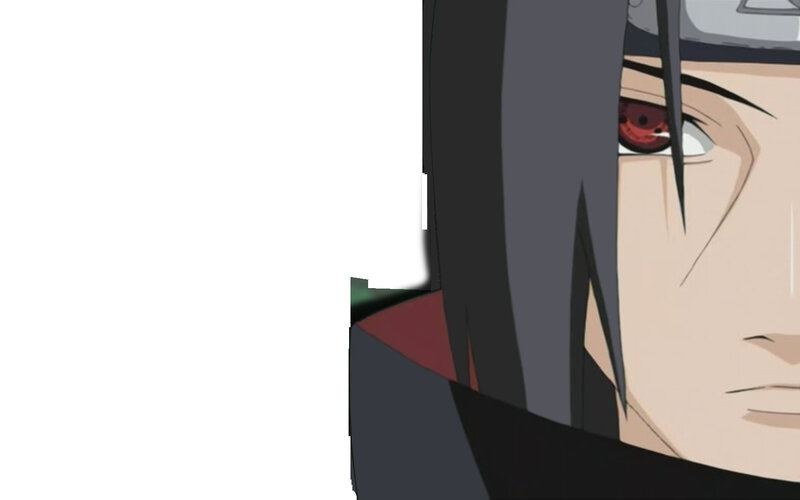 anime character with red eyes