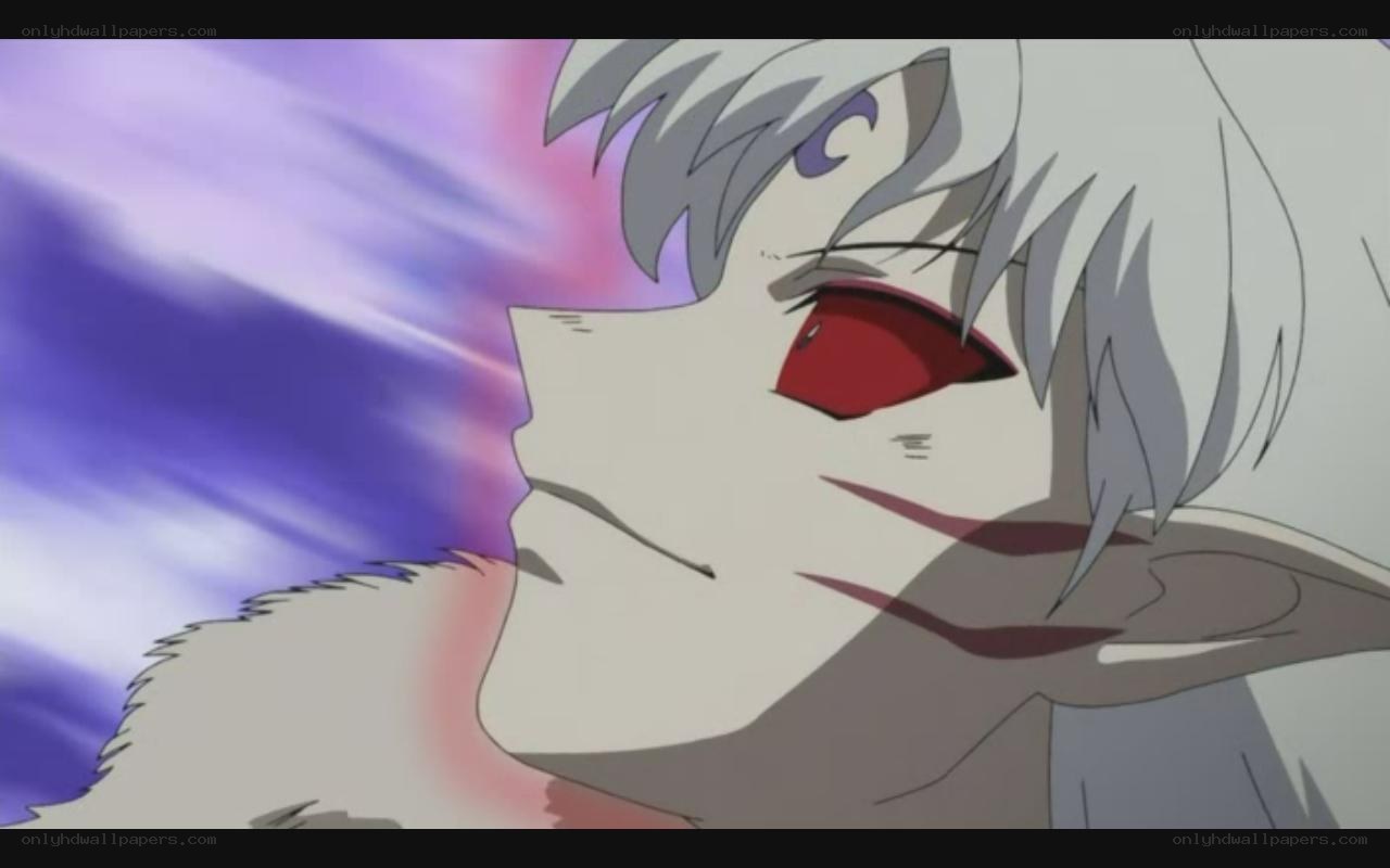 anime character with red eyes