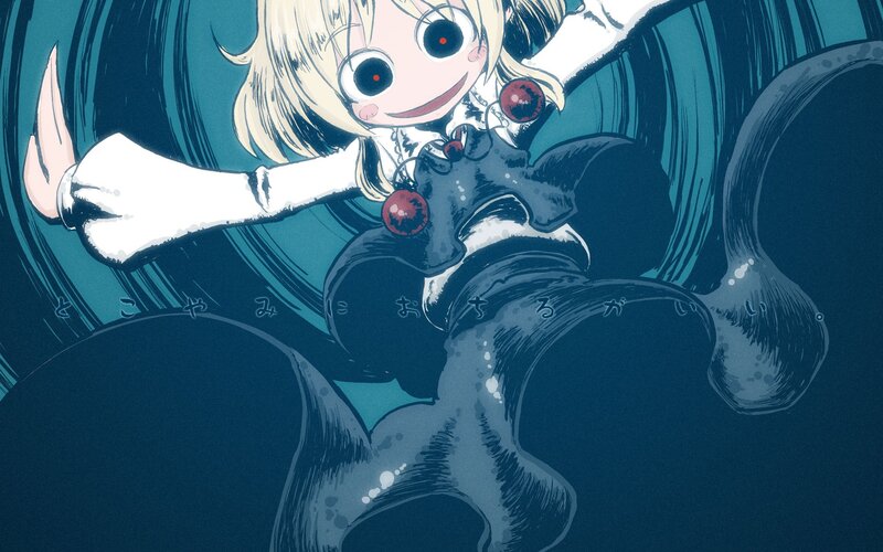 anime character with red eyes