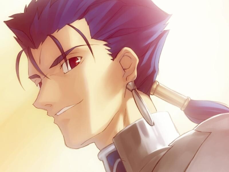 anime character with red eyes