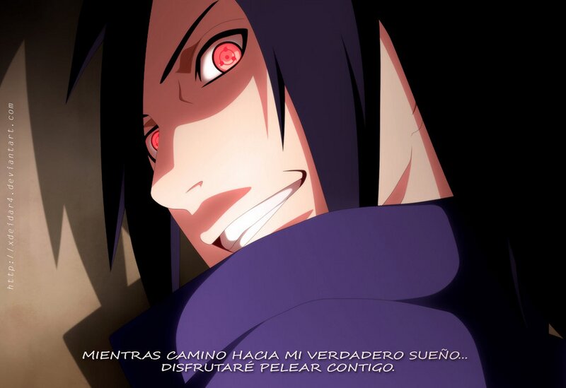 Anime Character with Red Eyes — Black, Dramatic, Manga, Red Eyes, Purple Cloak