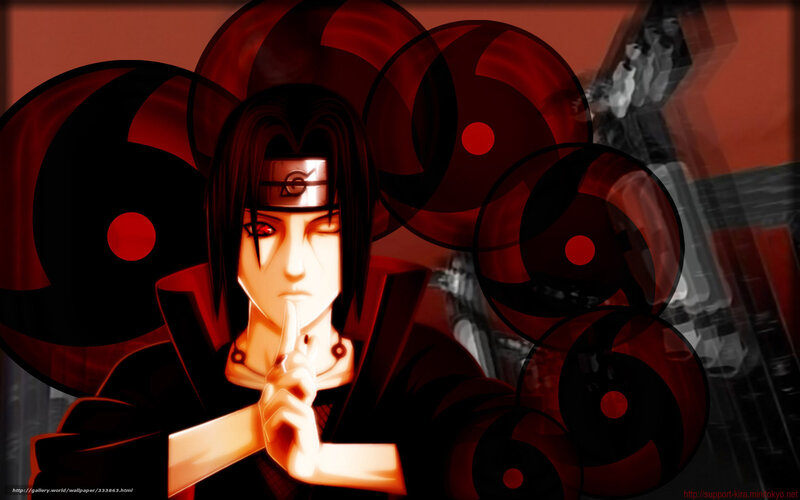 Anime Character with Red Eyes — Dramatic, Red Eyes, Headband