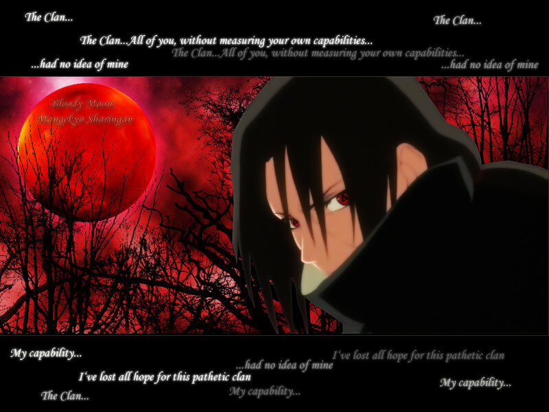 Anime Character with Red Eyes — Dramatic, Somber