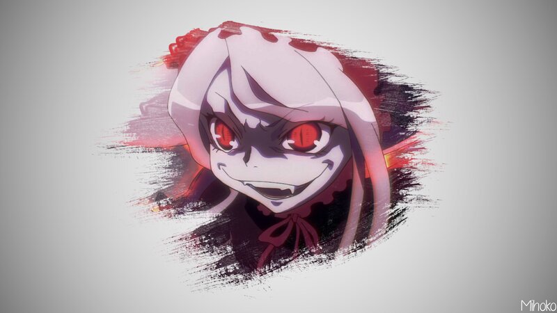 Anime Character with Red Eyes — Gray, Dramatic, Digital Art, Red Eyes, White Hair