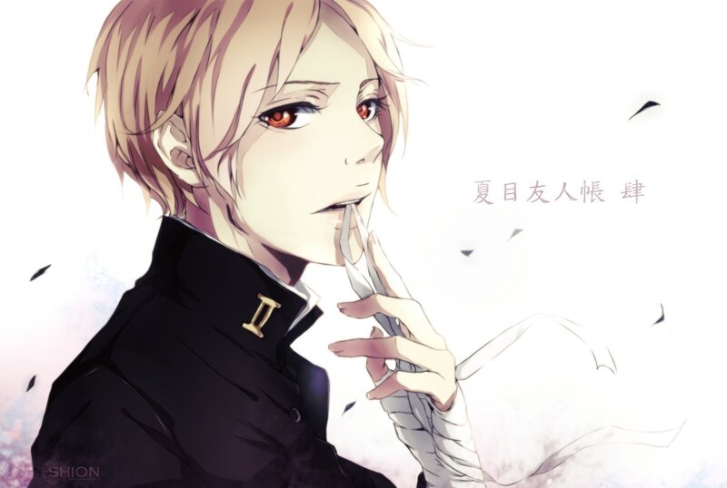Anime Character with Red Eyes — White, Dramatic, Red Eyes, Black Jacket