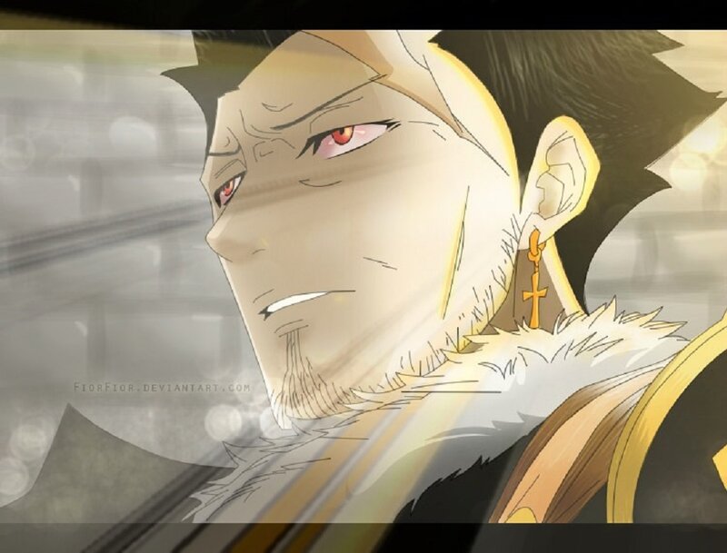 Anime Character with Red Eyes — Yellow, Dramatic, Red Eyes