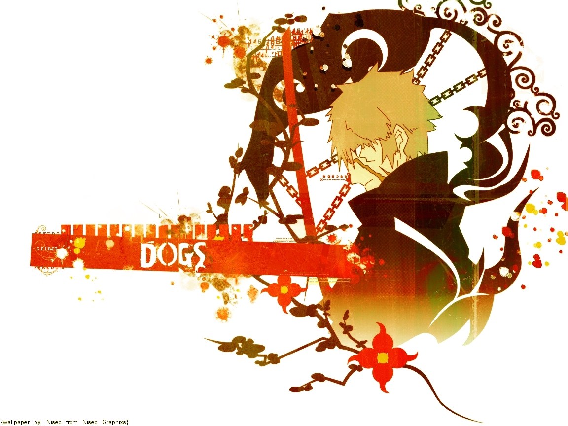 Anime character with red flowers
