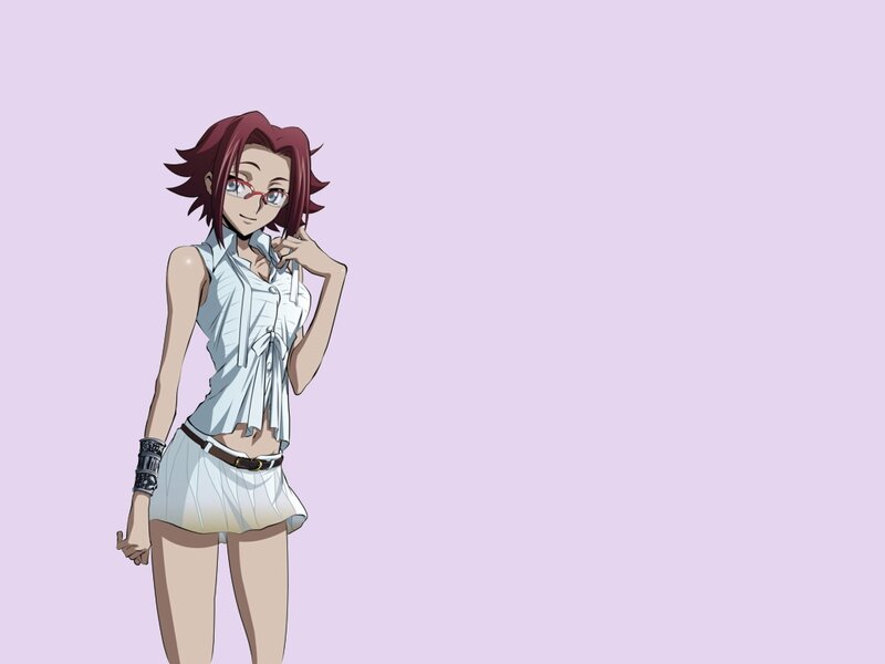 anime character with red hair