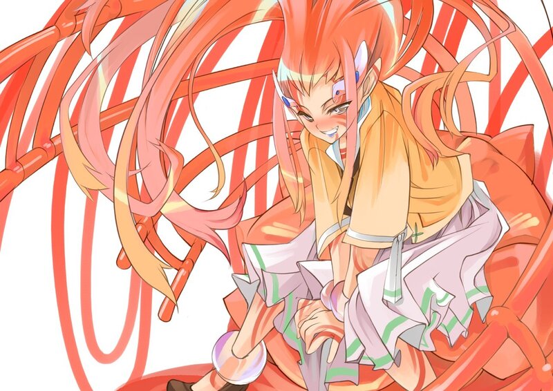 anime character with red hair