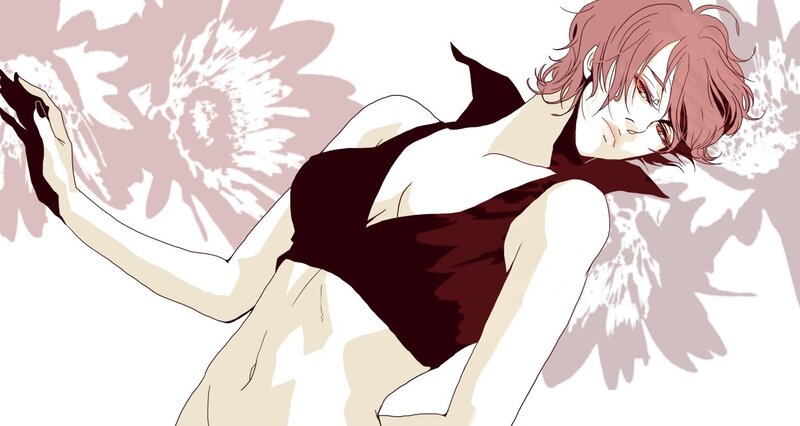 anime character with red hair