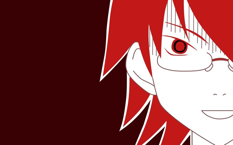 anime character with red hair