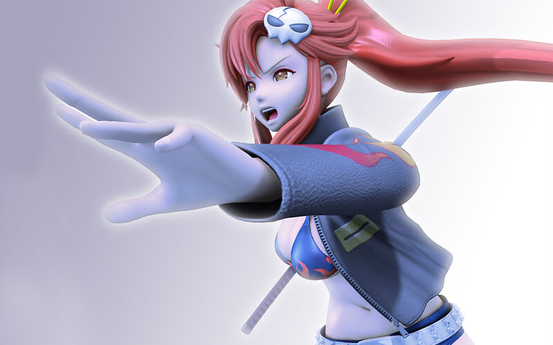 anime character with red hair