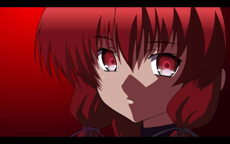 anime character with red hair