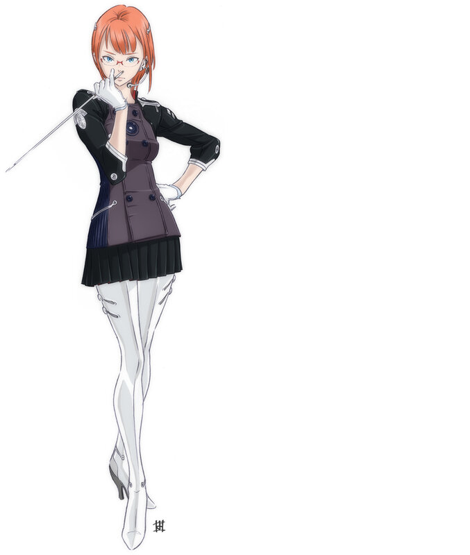 anime character with red hair