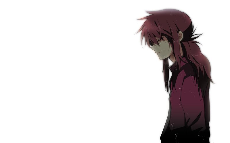 anime character with red hair